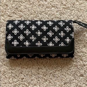 Black and White Vera Bradley Wallet